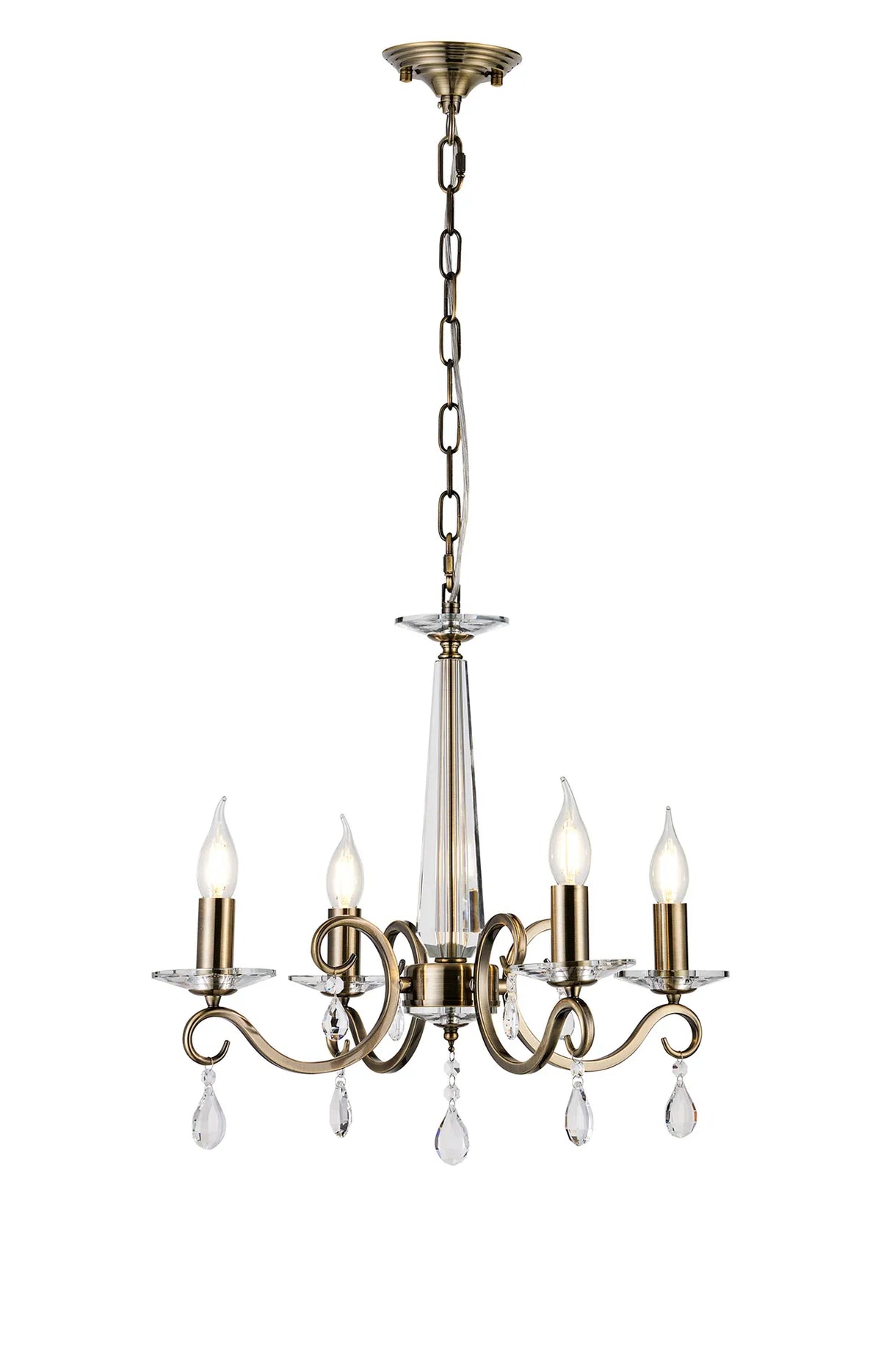 Gracey 4/6/8Lt Chandelier- Various Finishes