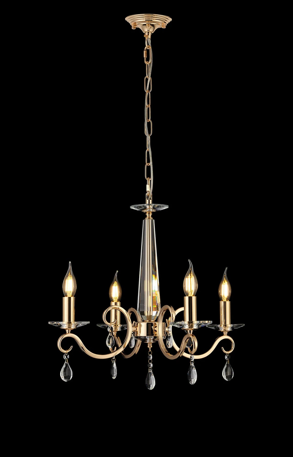 Gracey 4/6/8Lt Chandelier- Various Finishes