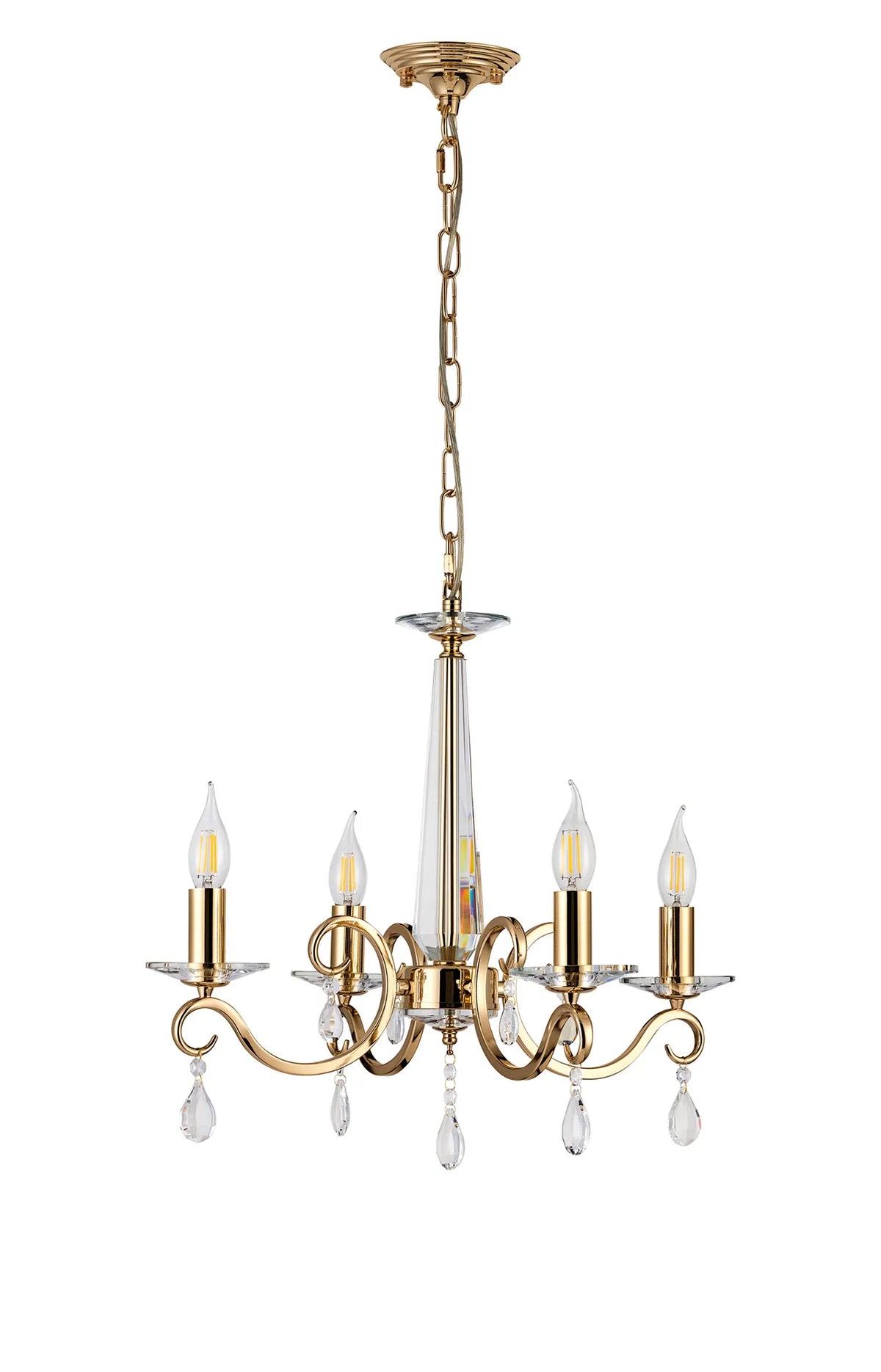 Gracey 4/6/8Lt Chandelier- Various Finishes