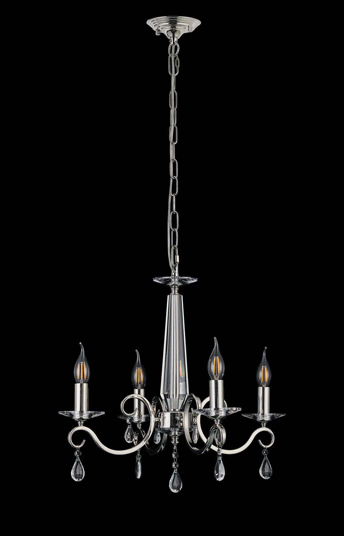 Gracey 4/6/8Lt Chandelier- Various Finishes