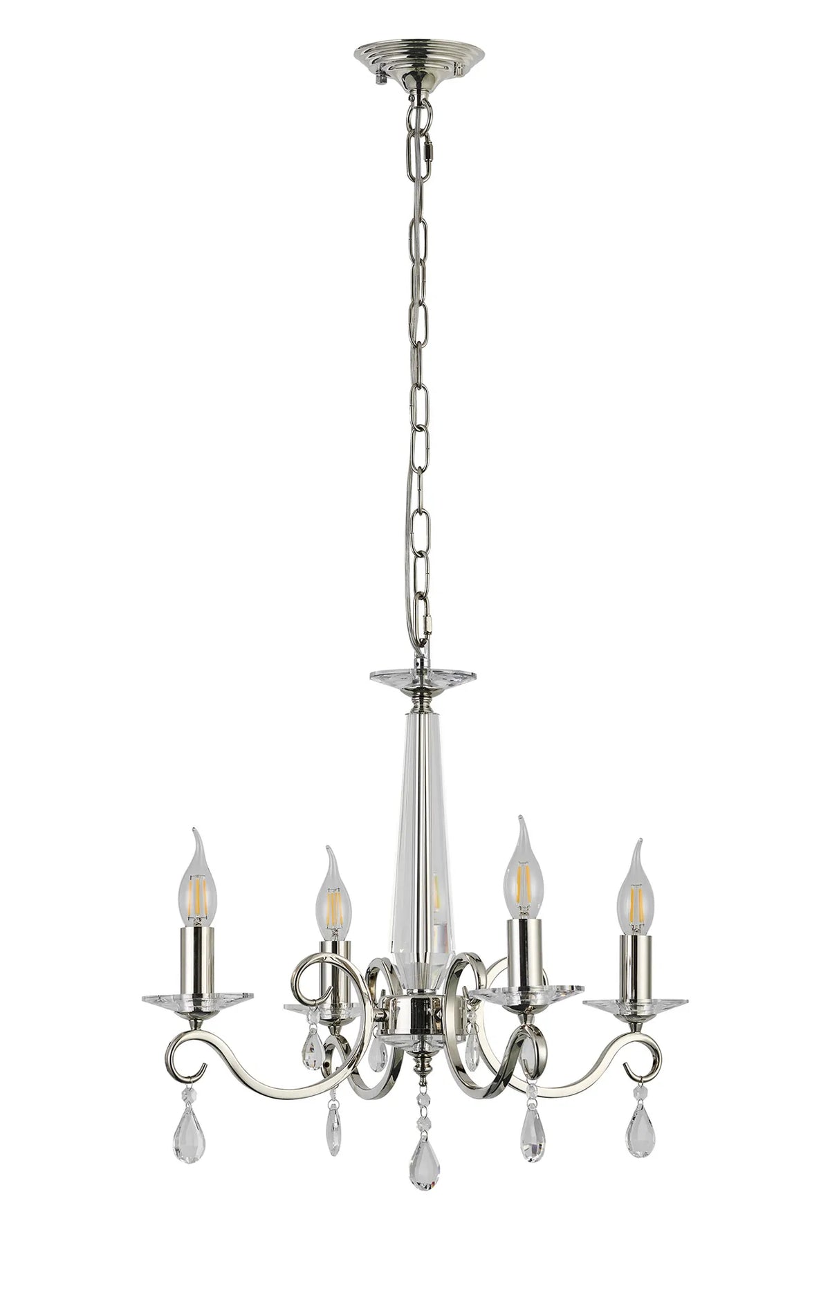 Gracey 4/6/8Lt Chandelier- Various Finishes