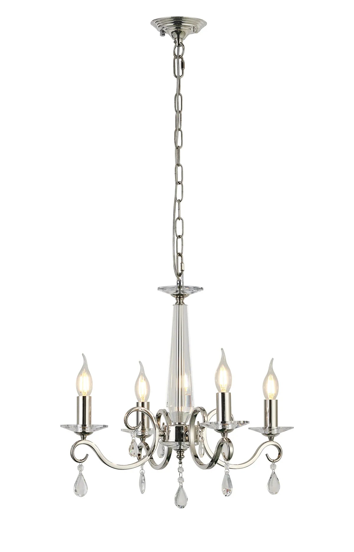 Gracey 4/6/8Lt Chandelier- Various Finishes