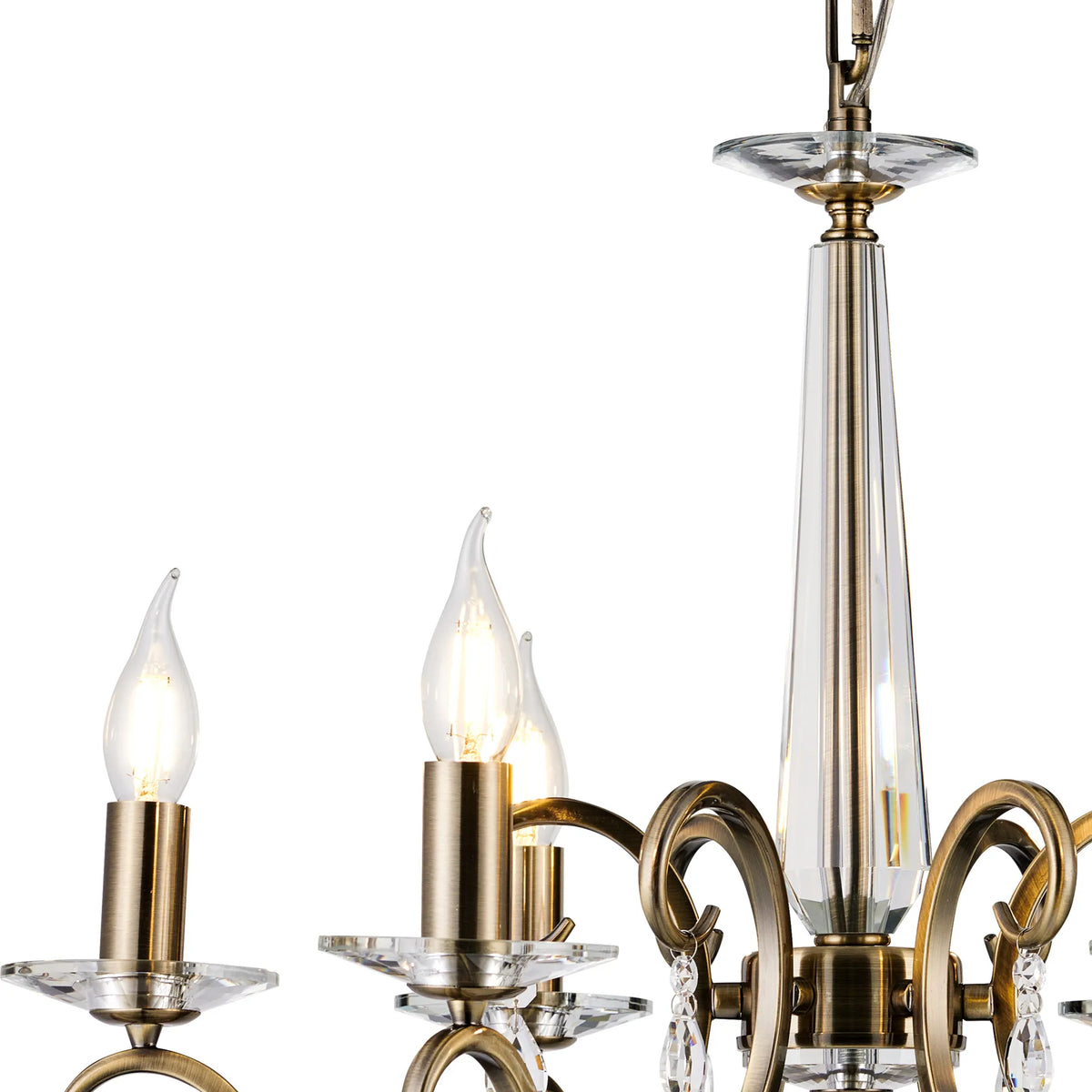 Gracey 4/6/8Lt Chandelier- Various Finishes