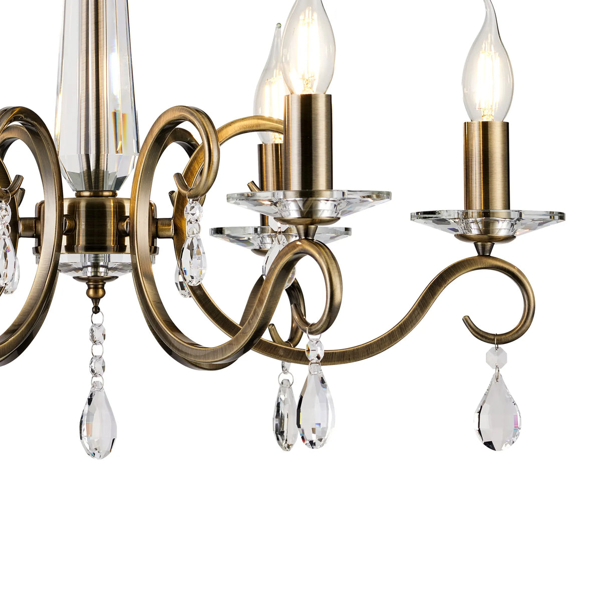 Gracey 4/6/8Lt Chandelier- Various Finishes