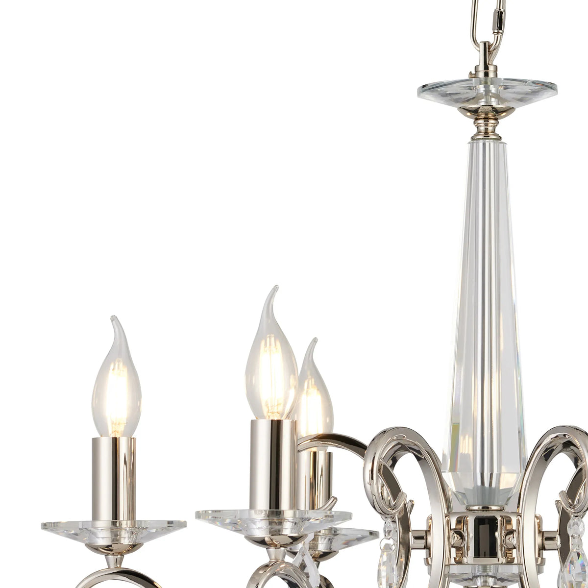 Gracey 4/6/8Lt Chandelier- Various Finishes