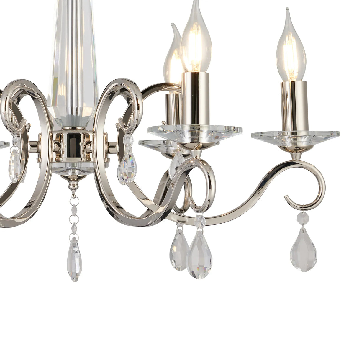 Gracey 4/6/8Lt Chandelier- Various Finishes