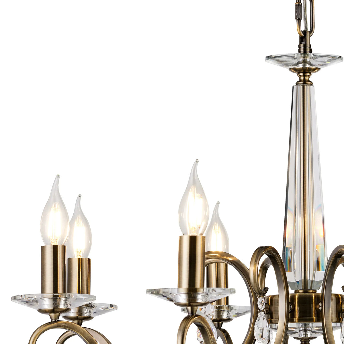 Gracey 4/6/8Lt Chandelier- Various Finishes