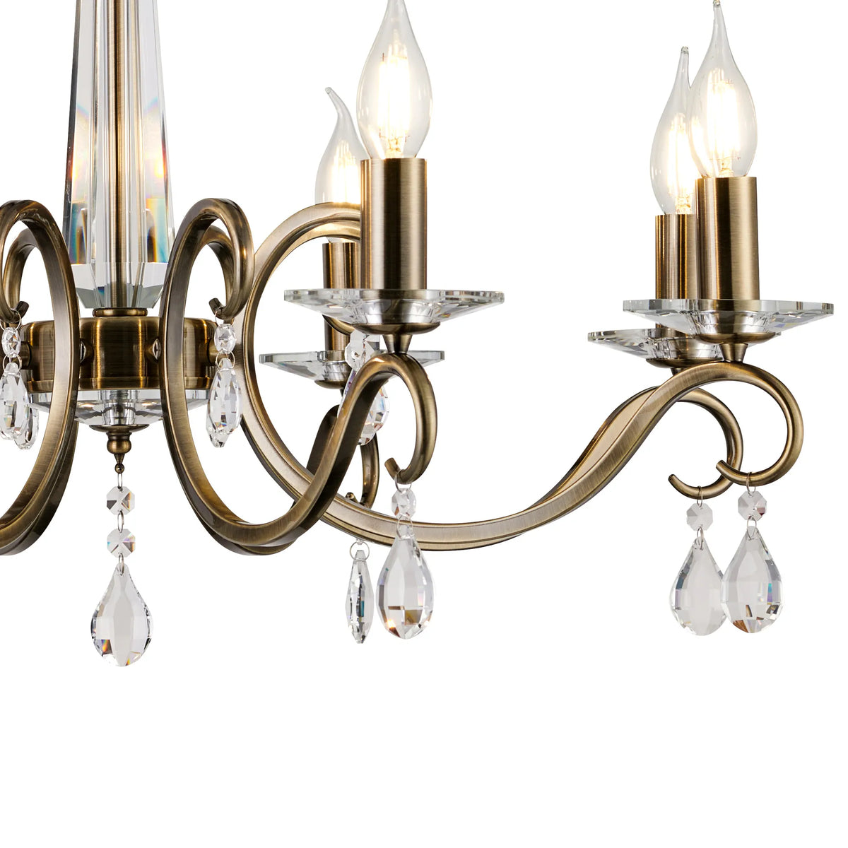Gracey 4/6/8Lt Chandelier- Various Finishes