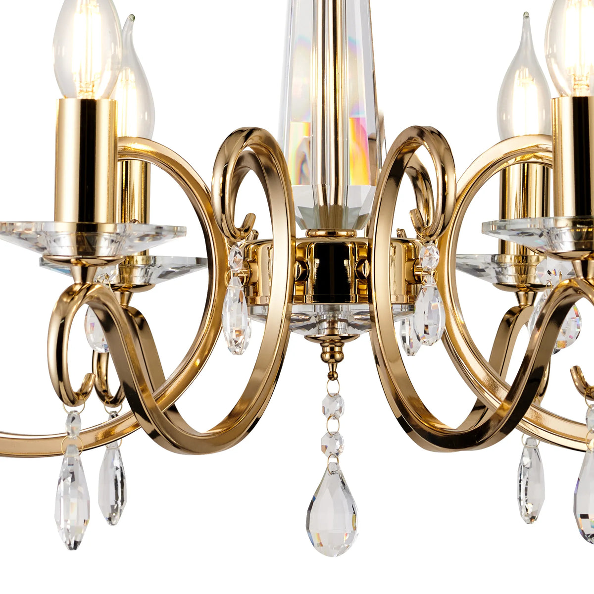 Gracey 4/6/8Lt Chandelier- Various Finishes