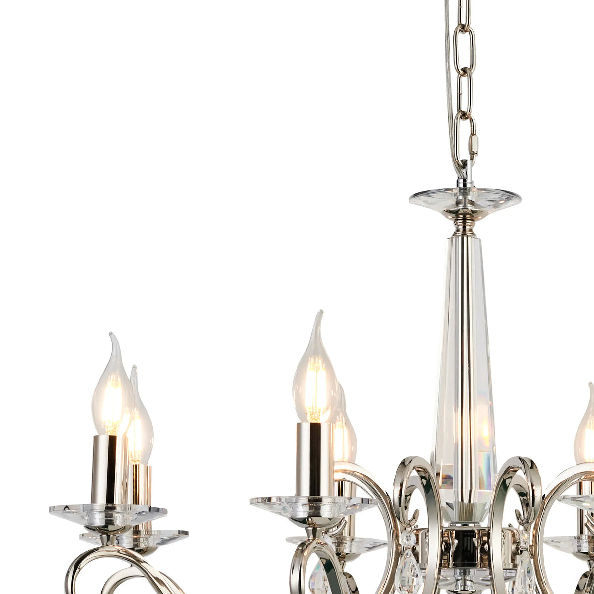 Gracey 4/6/8Lt Chandelier- Various Finishes