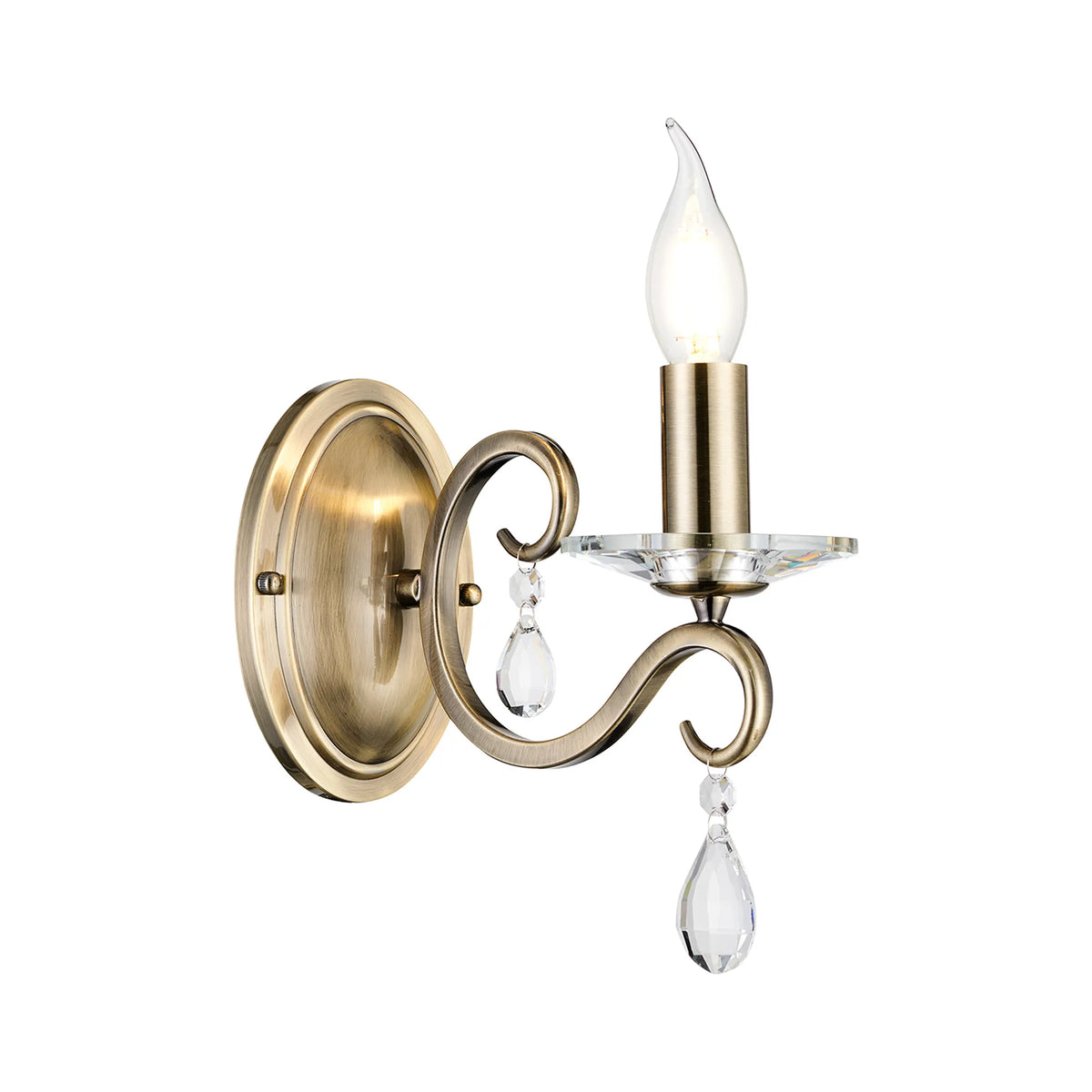 Gracey Wall Light without Shade- Various Finishes