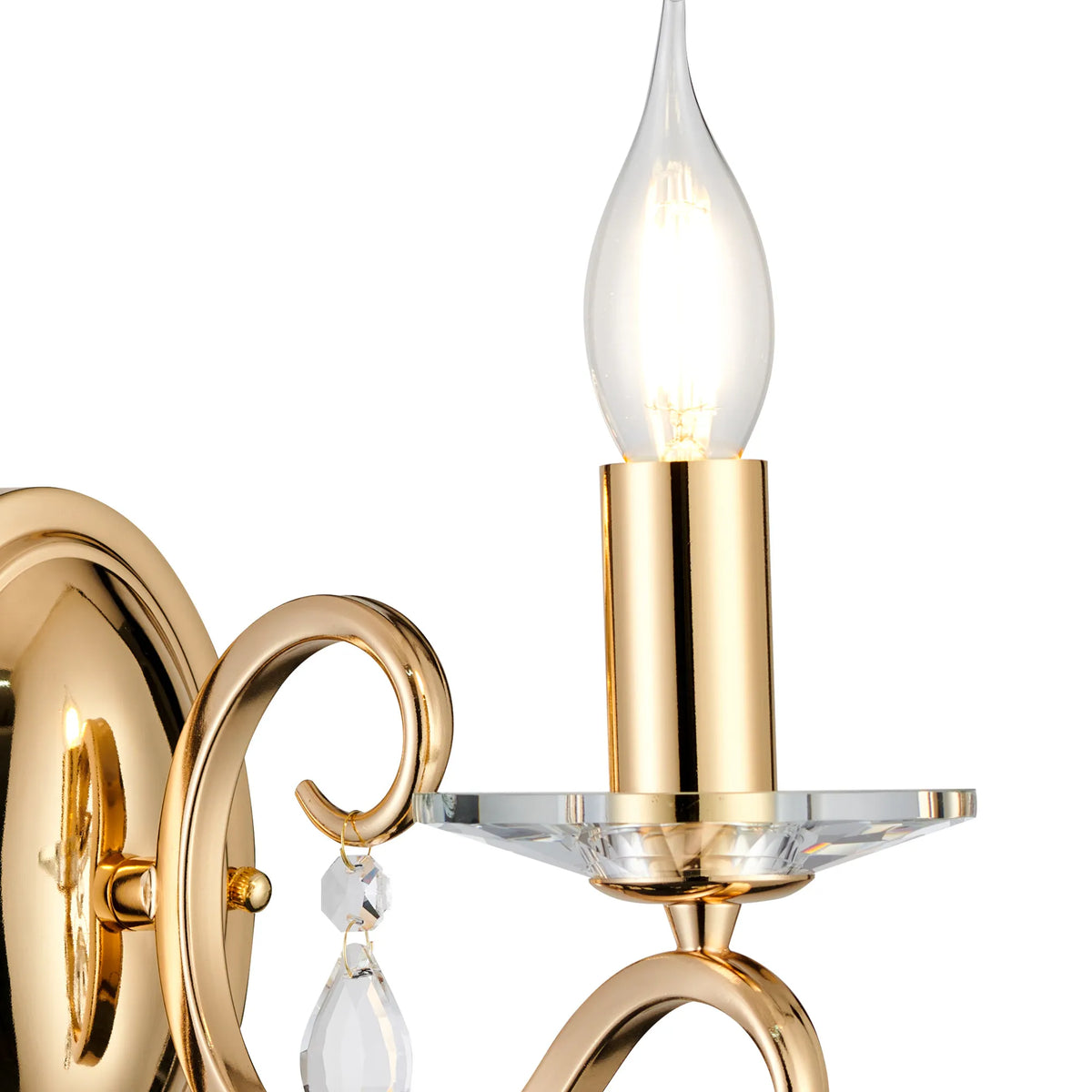 Gracey Wall Light without Shade- Various Finishes