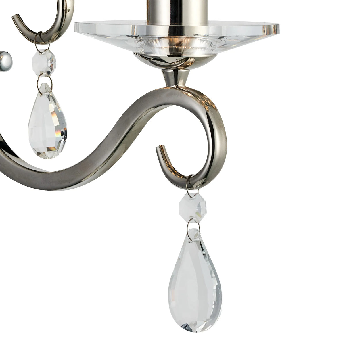 Gracey Wall Light- Various Colours with Crystal Shades