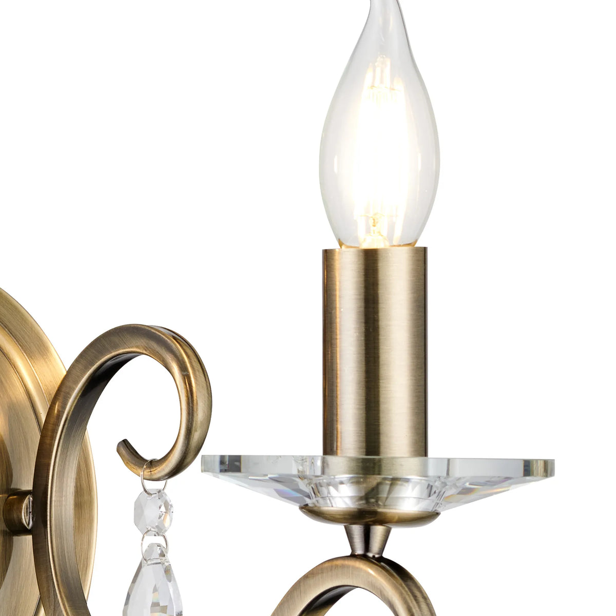Gracey Wall Light without Shade- Various Finishes
