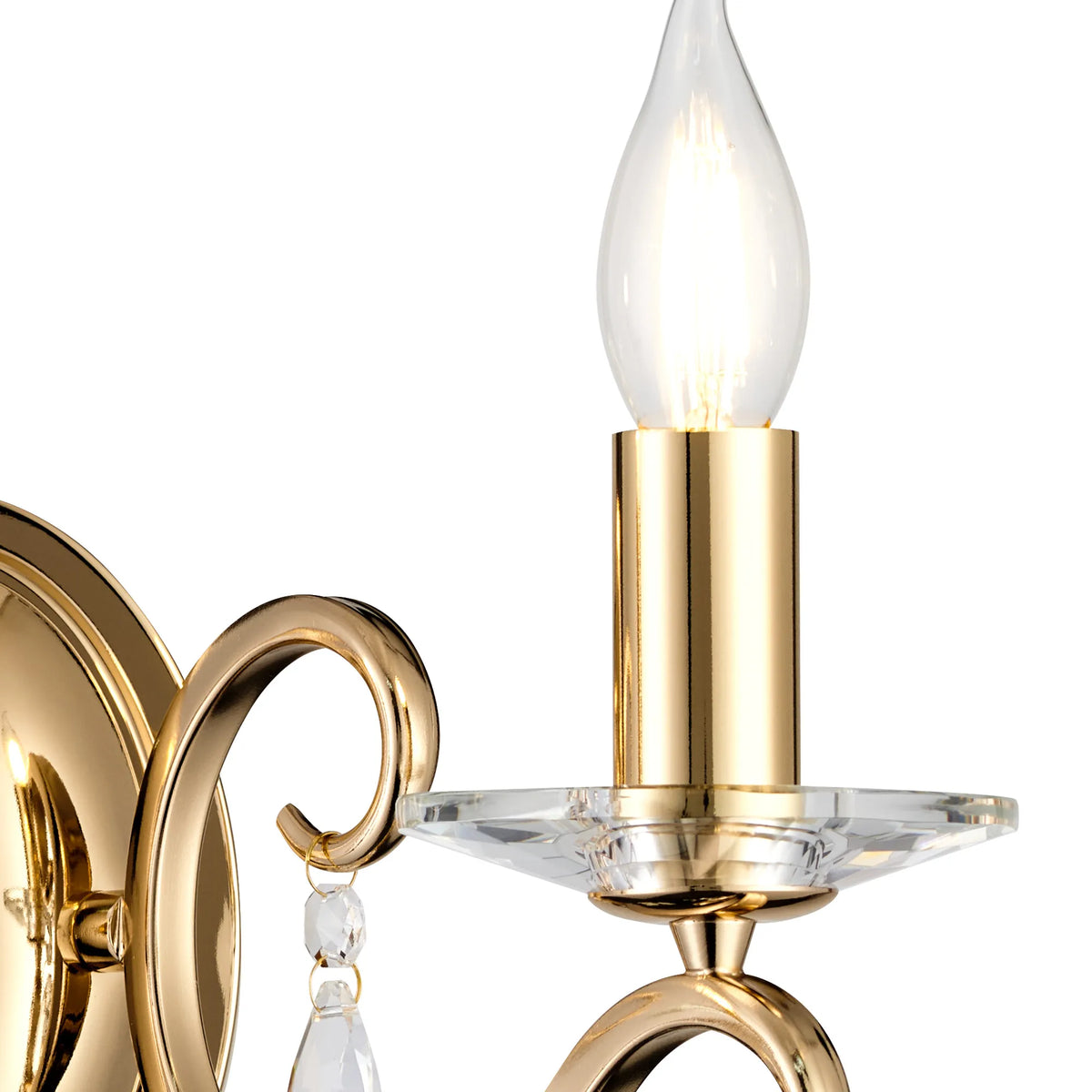 Gracey Wall Light without Shade- Various Finishes