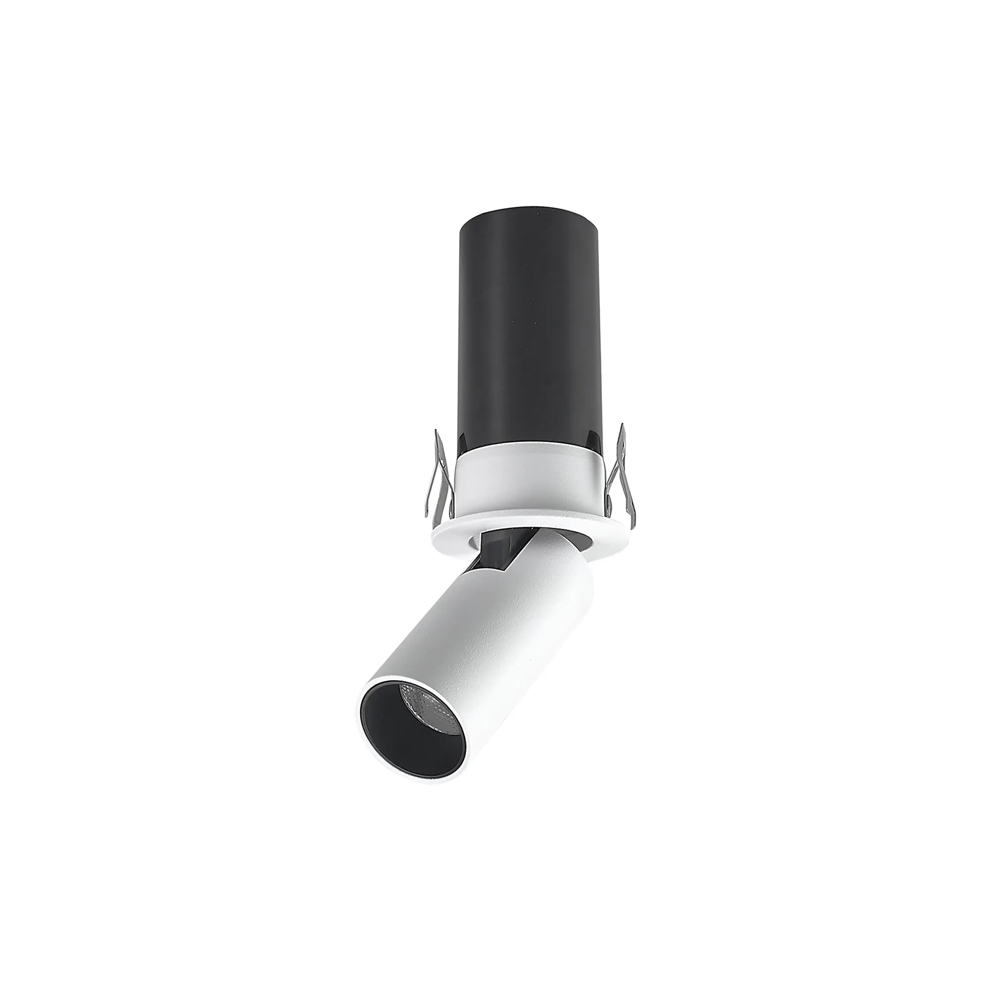 Garda Mini Retractable Recessed Spotlight - White/Black
