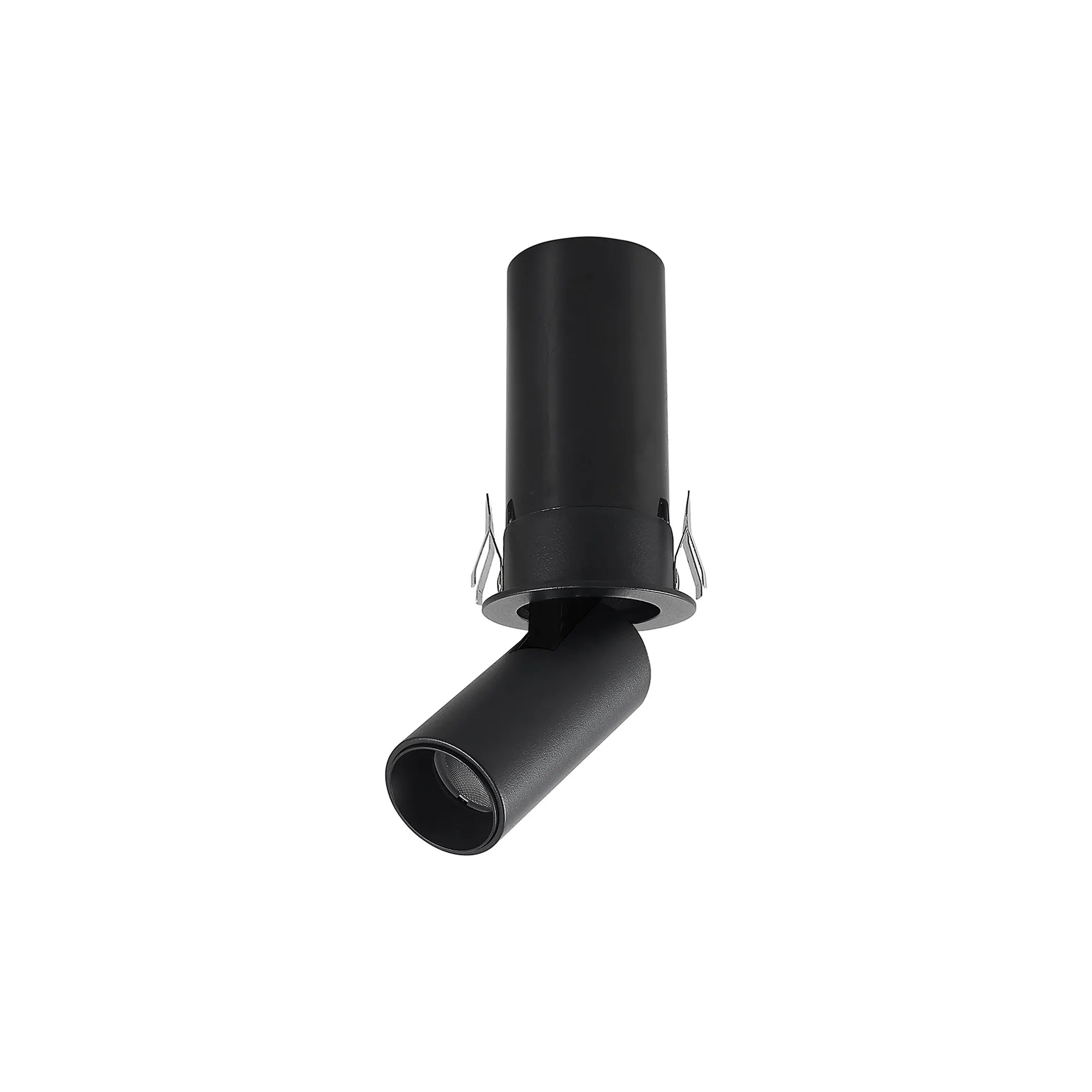 Garda Mini Retractable Recessed Spotlight - White/Black