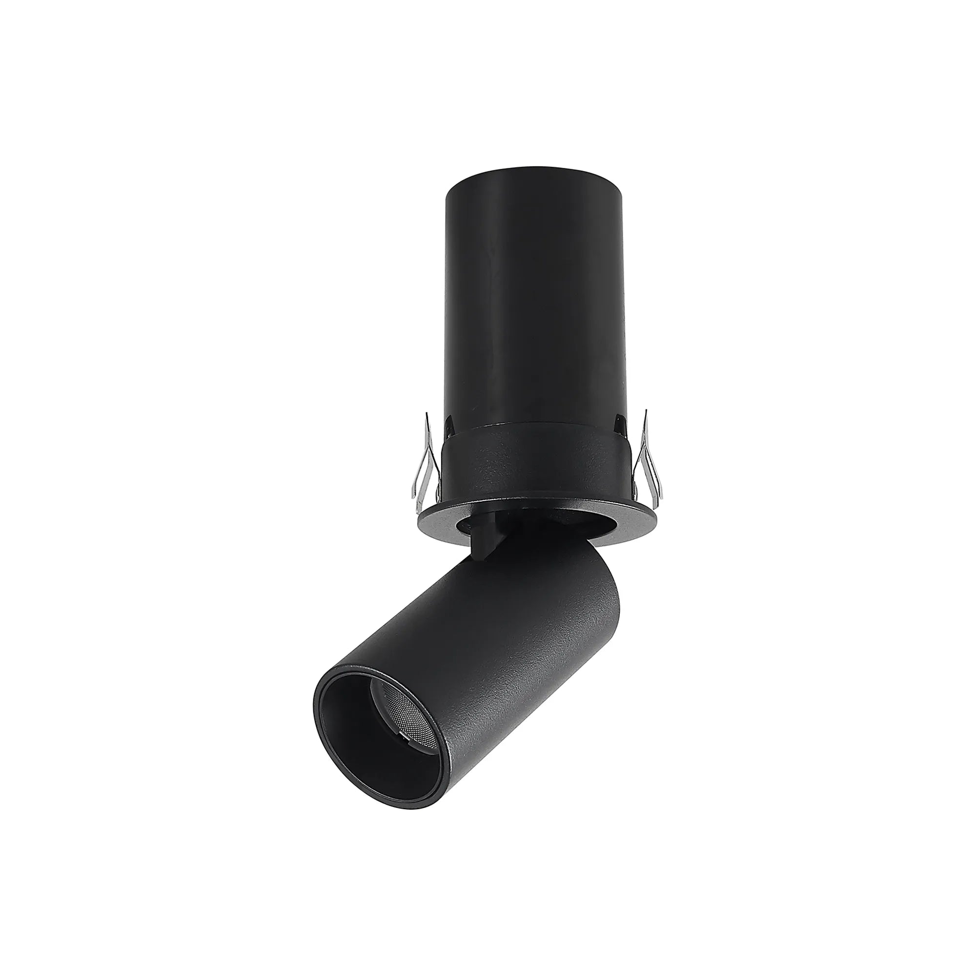 Garda Mini Retractable Recessed Spotlight - White/Black