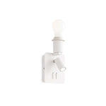 Gas Reading Light - White/Black Finish - Cusack Lighting