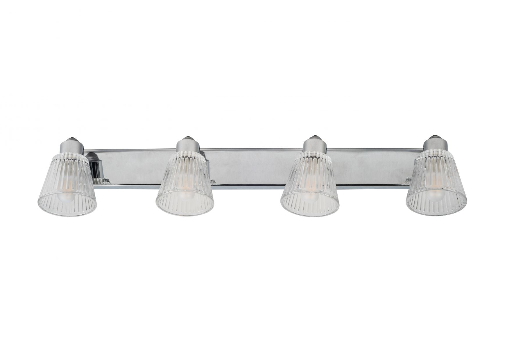 Gatsby 2/4 Light Bathroom Wall Light Polished Chrome/Satin Brass