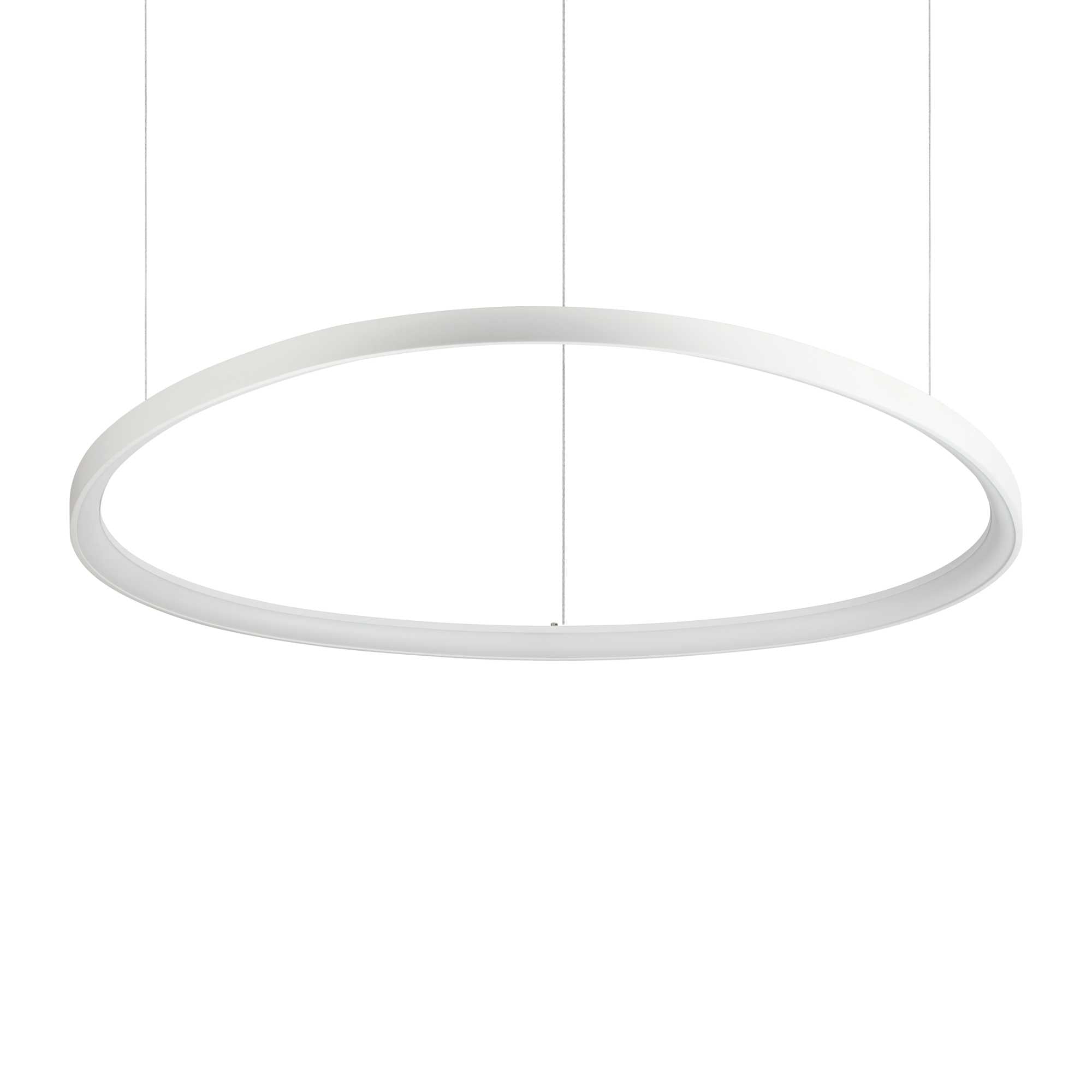 Gemini LED Ceiling Light Various Sizes - White/BlackBrass Finish - Cusack Lighting