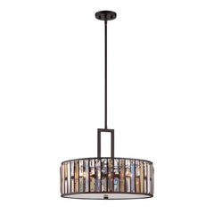 Gemma N 3 Light Centre Ceiling Light – Vintage Bronze Finish