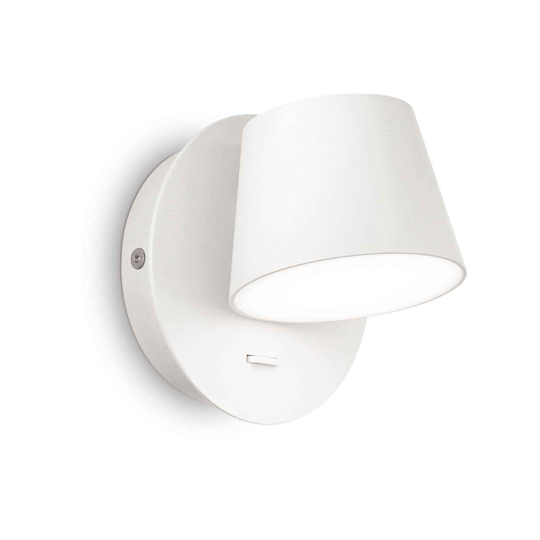 Gim Wall Light- White/Black Finish - Cusack Lighting