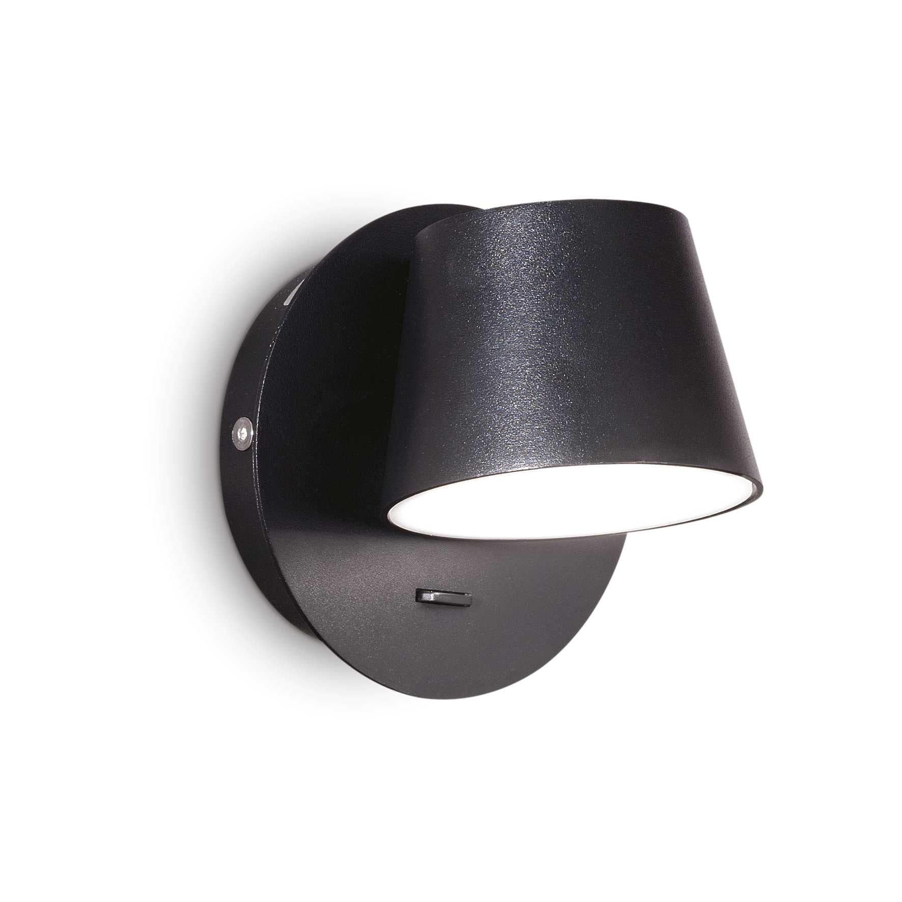 Gim Wall Light- White/Black Finish - Cusack Lighting