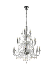 Gaston 29Lt Large Crystal Chandelier