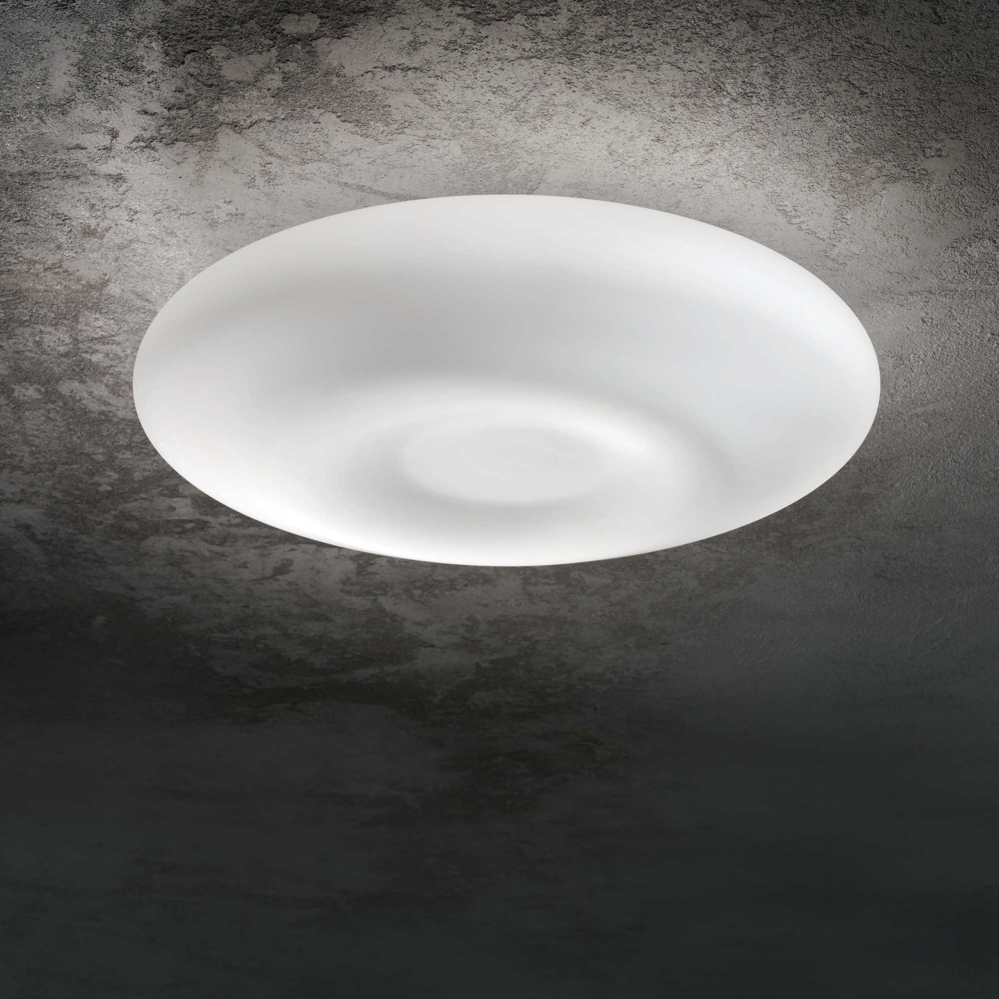 Glory Flush Light 2/3/5Lt - White Finish - Cusack Lighting