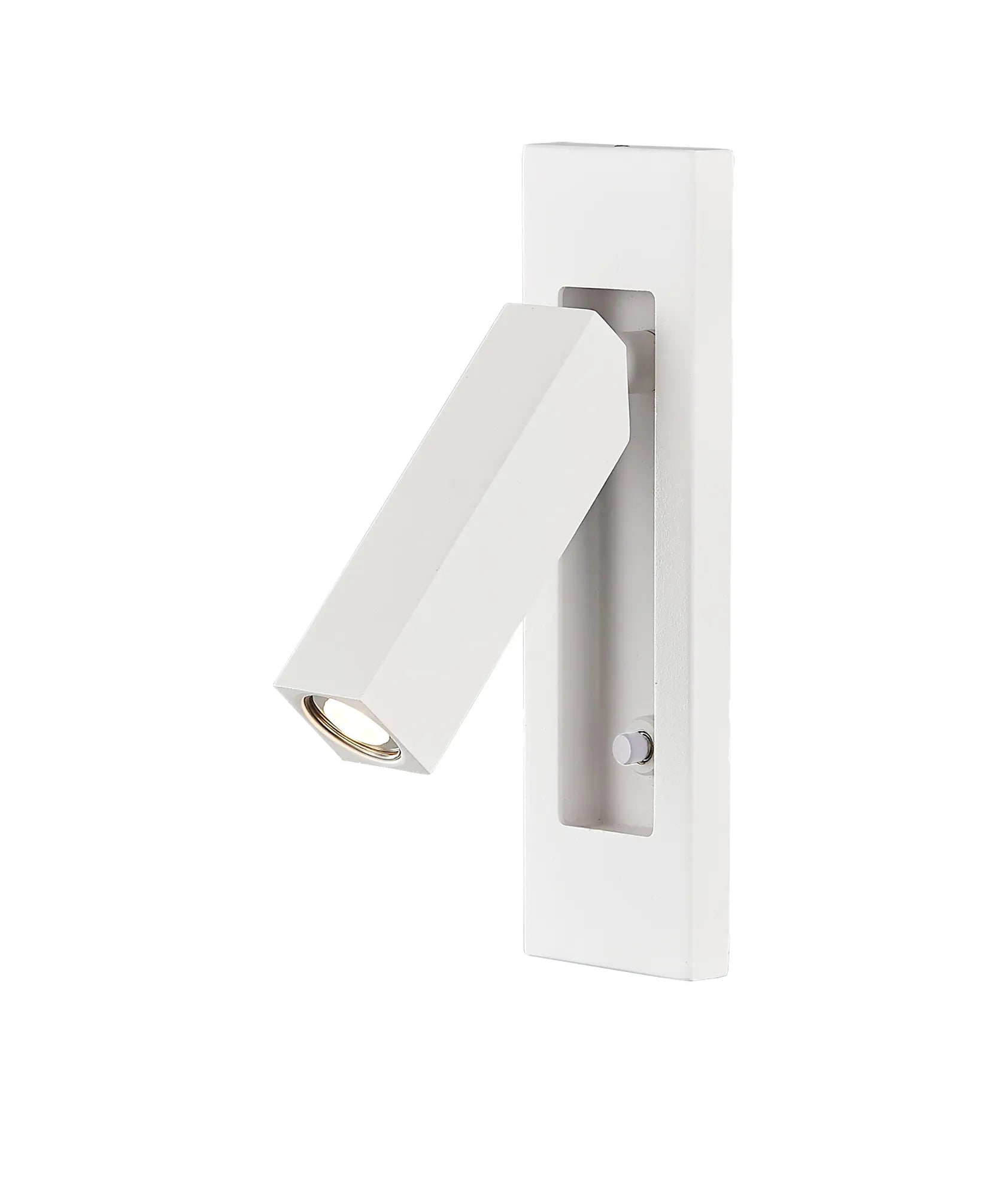 Gokova 1Lt Recessed Wall Light - Black/White
