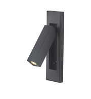 Gokova 1Lt Recessed Wall Light - Black/White