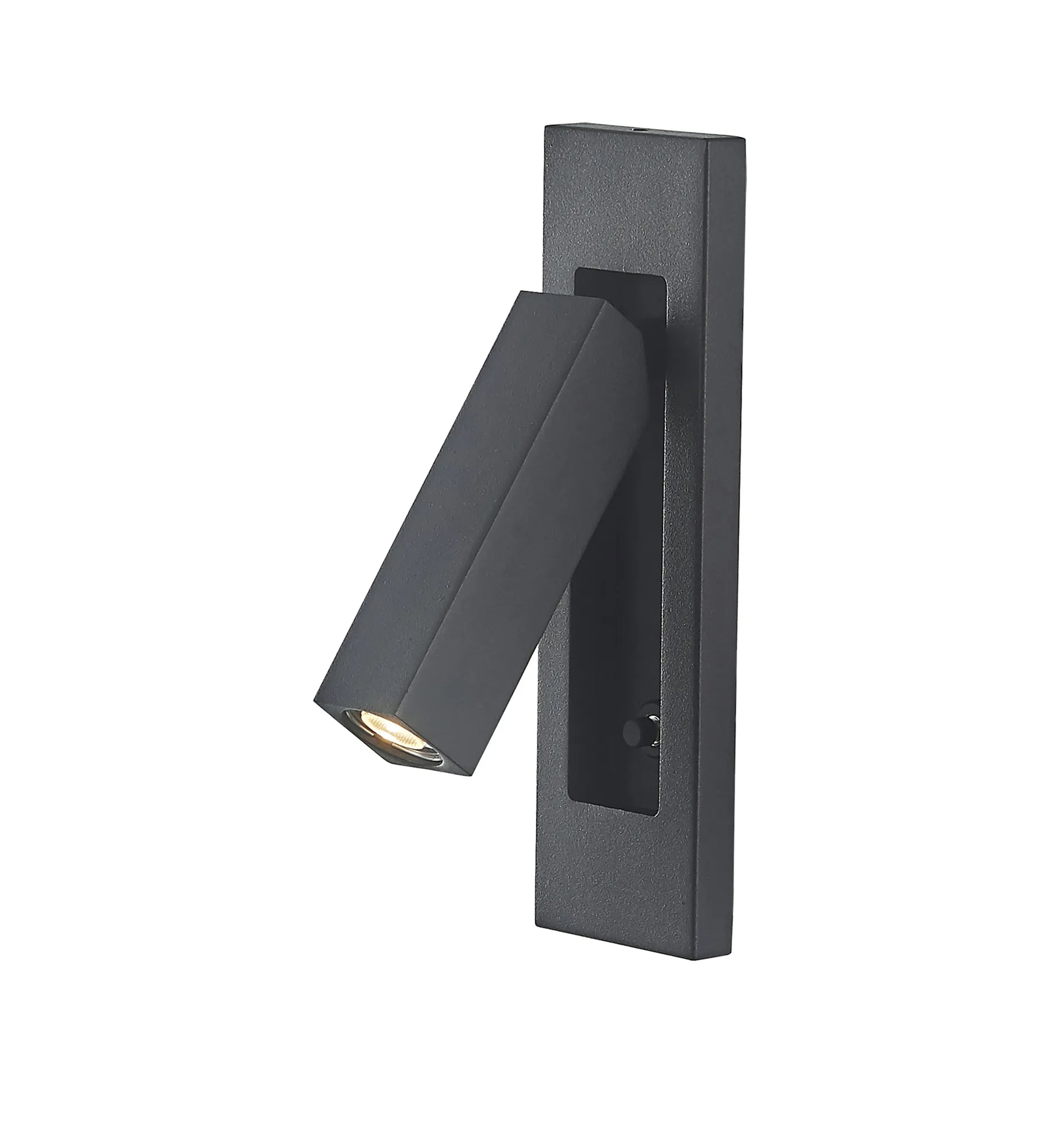 Gokova 1Lt Recessed Wall Light - Black/White