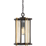 Goldenrod Medium Chain Lantern – Western Bronze Finish