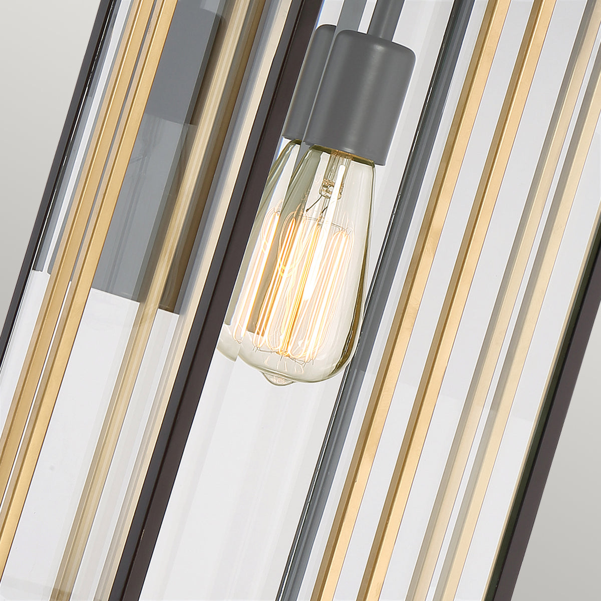 Goldenrod Large Wall Lantern - Western Bronze Finish