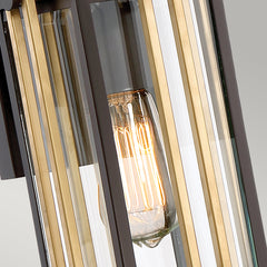 Goldenrod Small Wall Lantern - Western Bronze Finish