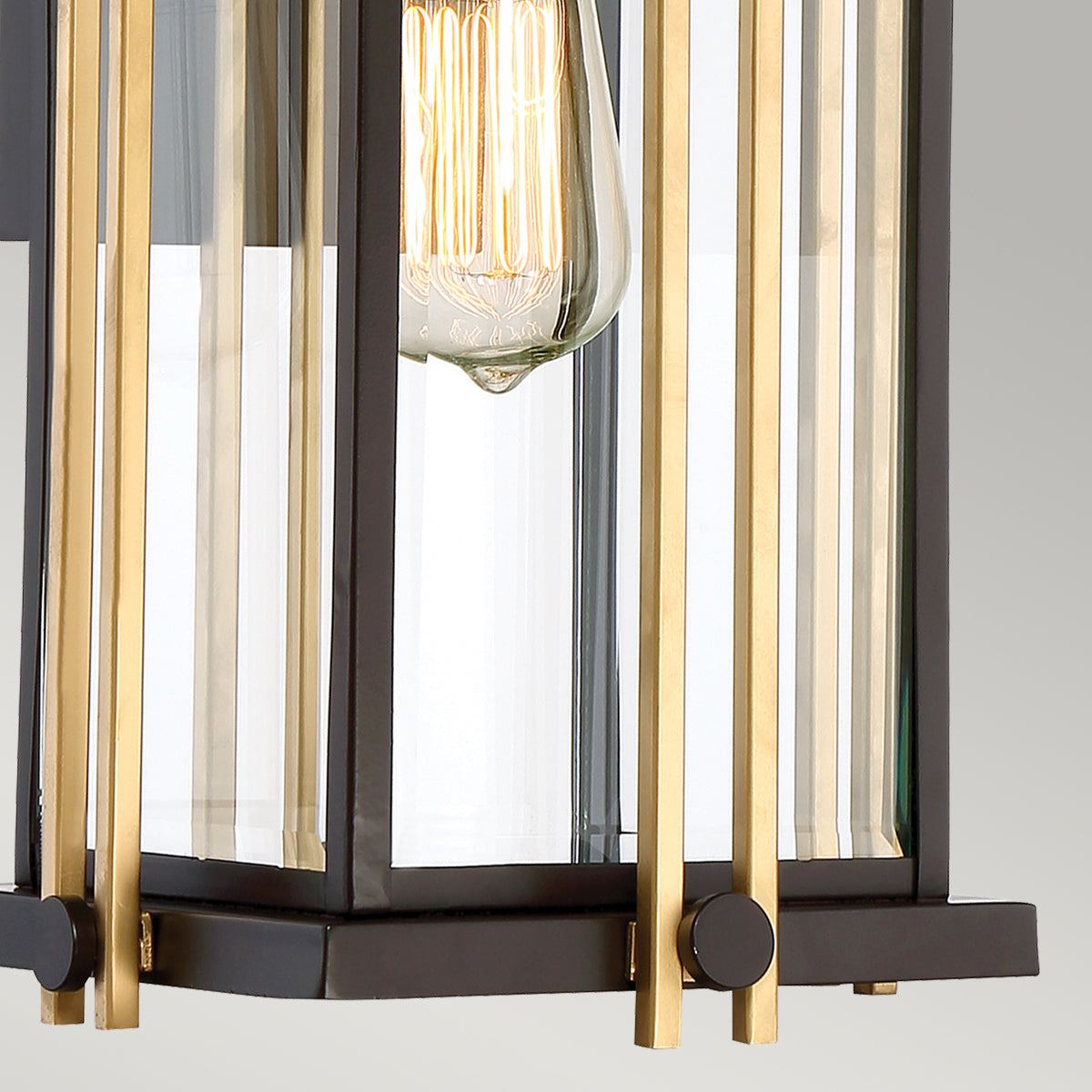 Goldenrod Medium Wall Lantern - Western Bronze Finish