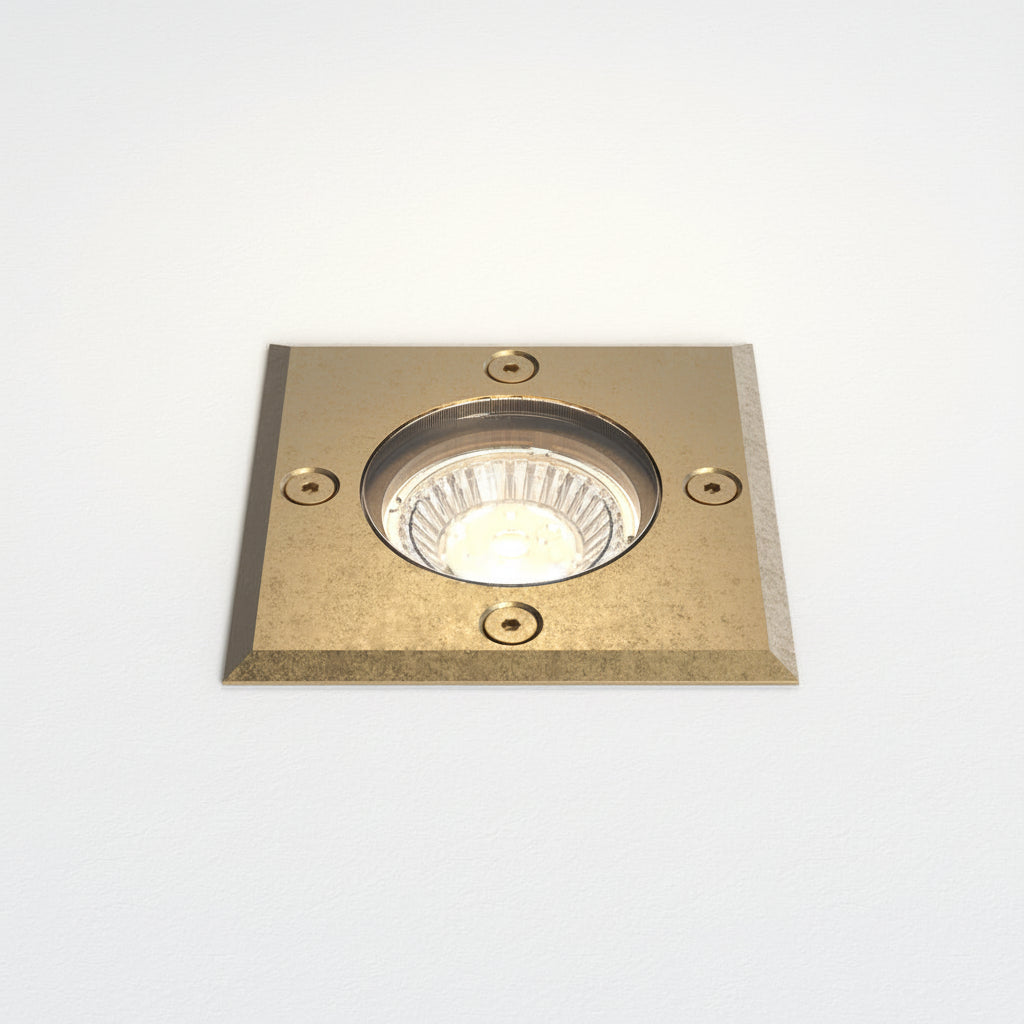 Gramos Round/Square Solid Brass/Brushed Stainless Steel
