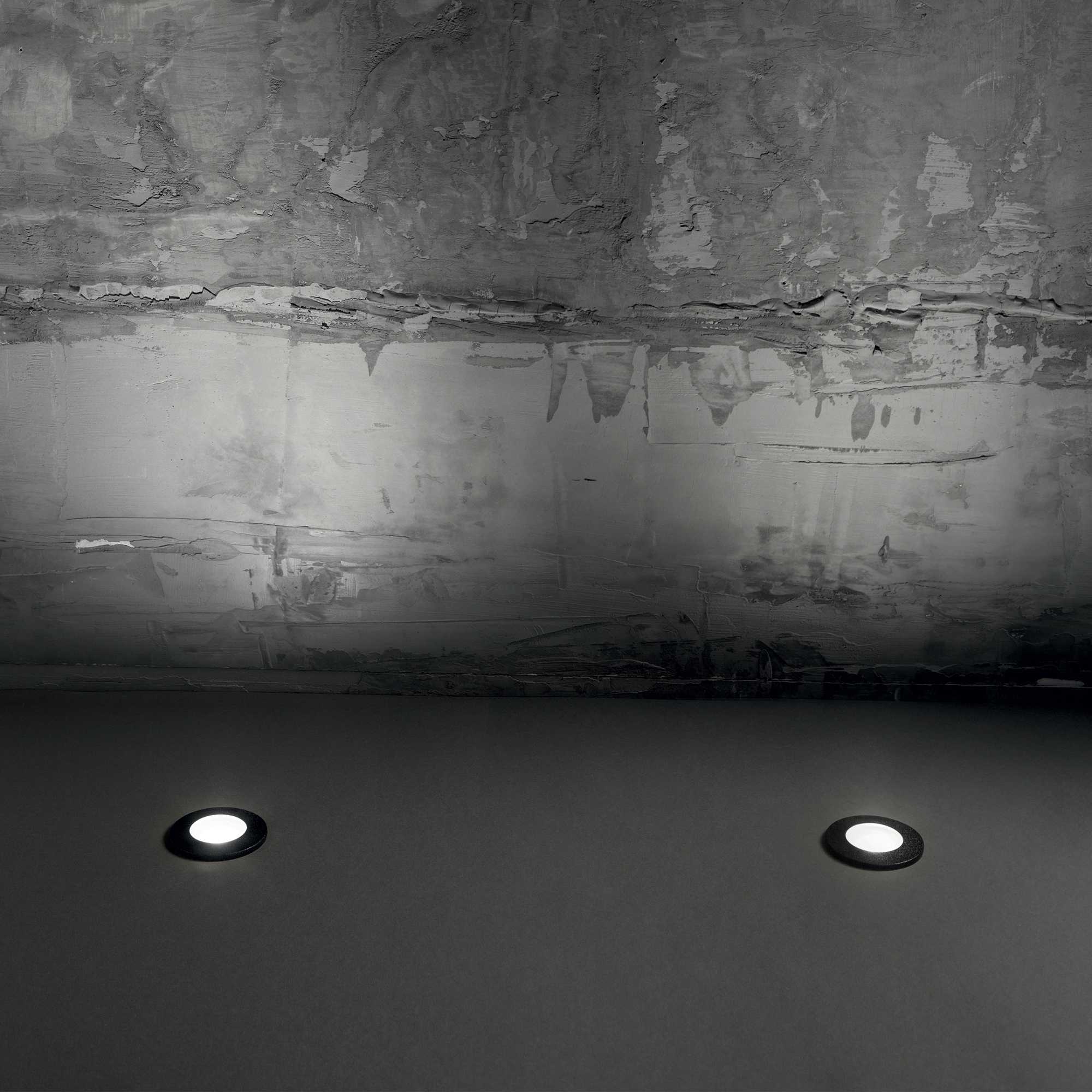 Gravity Ground Light Round/Square - Black Finish - Cusack Lighting