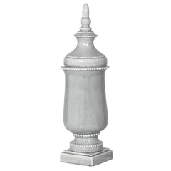 Grey Urn with Lid