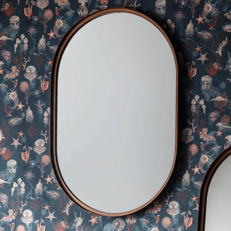 Greystoke Elipse Mirror W600 x D40 x H905mm - Cusack Lighting