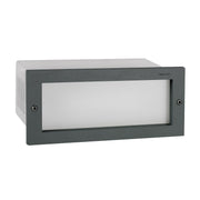 Grimstad LED Recessed Grill/Plane Wall Light - Graphite Finish - Cusack Lighting