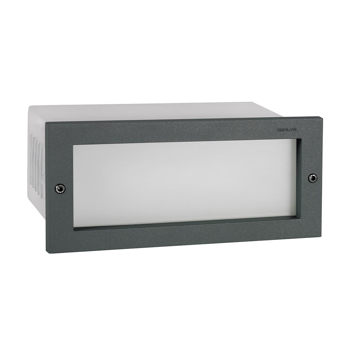 Grimstad LED Recessed Grill/Plane Wall Light - Graphite Finish - Cusack Lighting