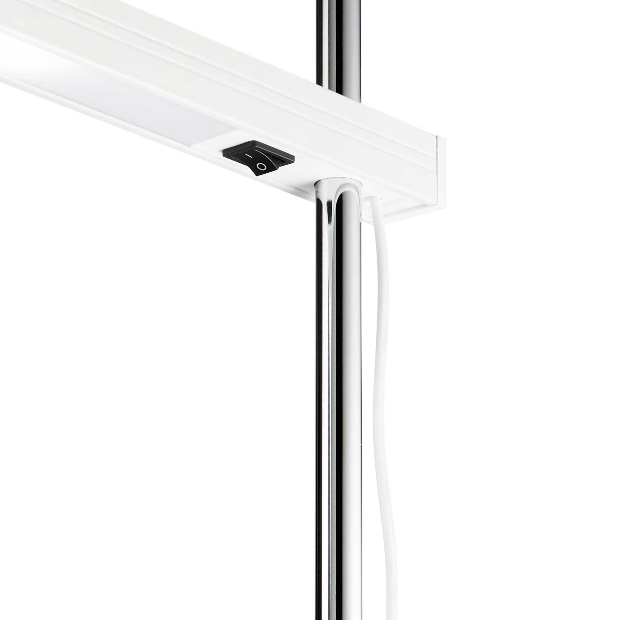 Gru Table Lamp - White/Black Finish - Cusack Lighting