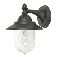 Sandown Wall Lantern – Black Finish