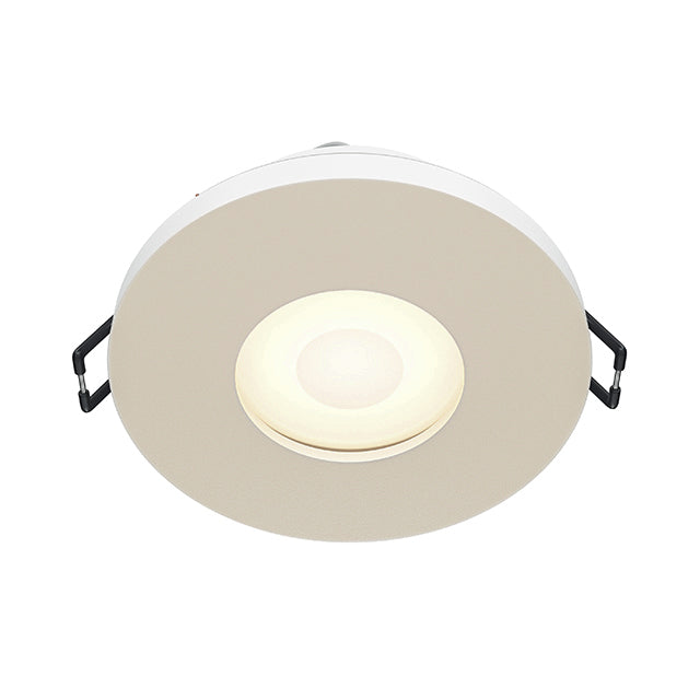 Stark Round/Square Recessed Bathroom Light IP65 - Various Colours