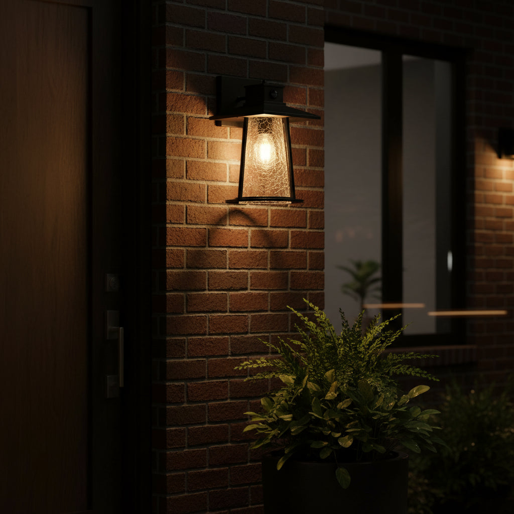 Sail Cone Wall Lamp With PIR Sensor