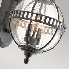 Halleron Small Wall Lantern - Londonderry Finish