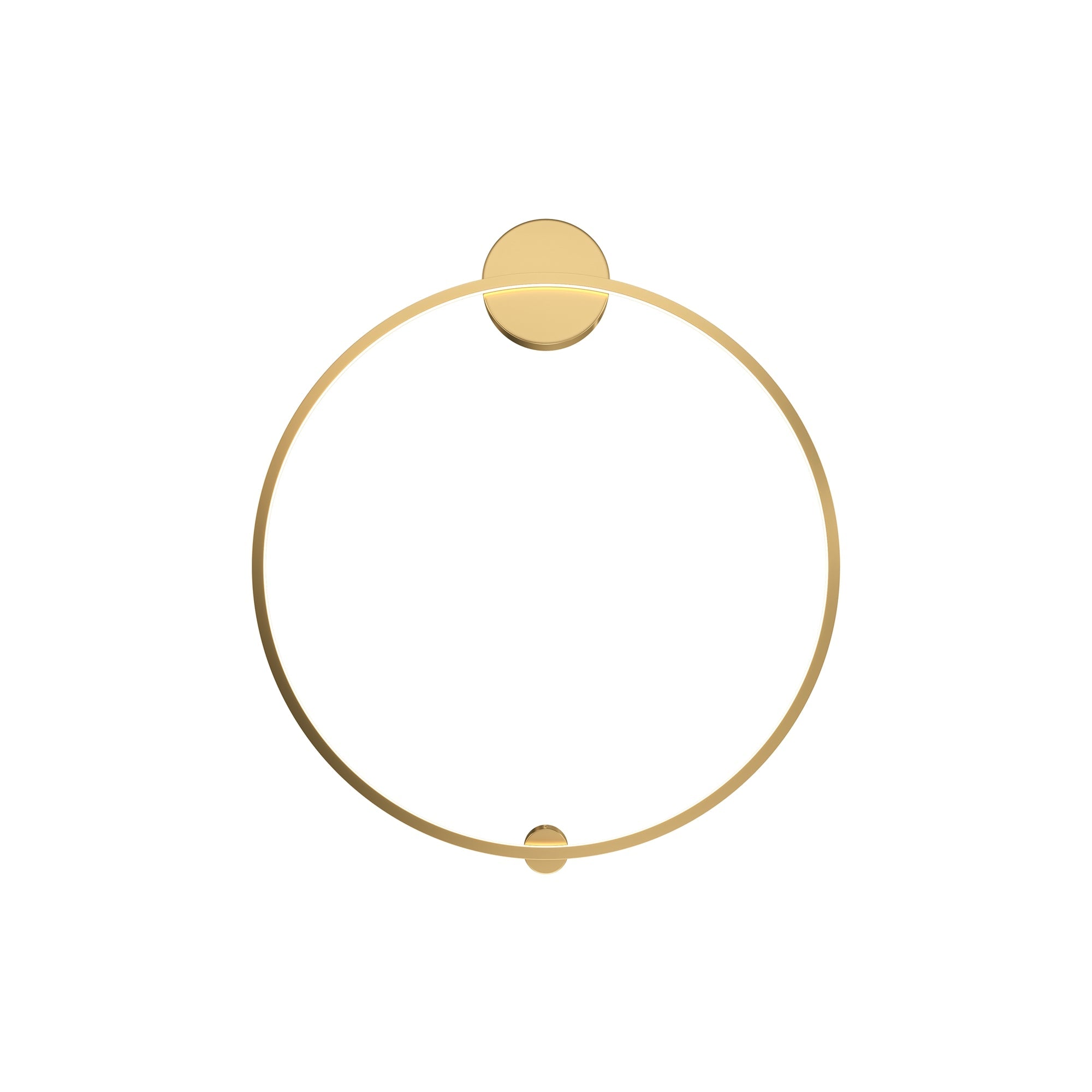Halo - Small/Medium/Large Led Wall Light Brass Finish
