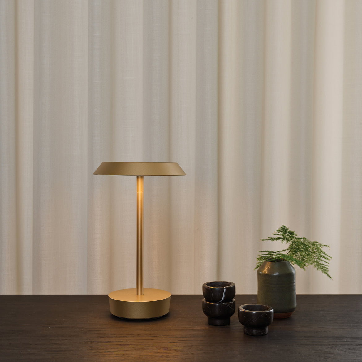 Halo Portable USB-C Chargeable Desk Light IP20 - Bronze, Black, White